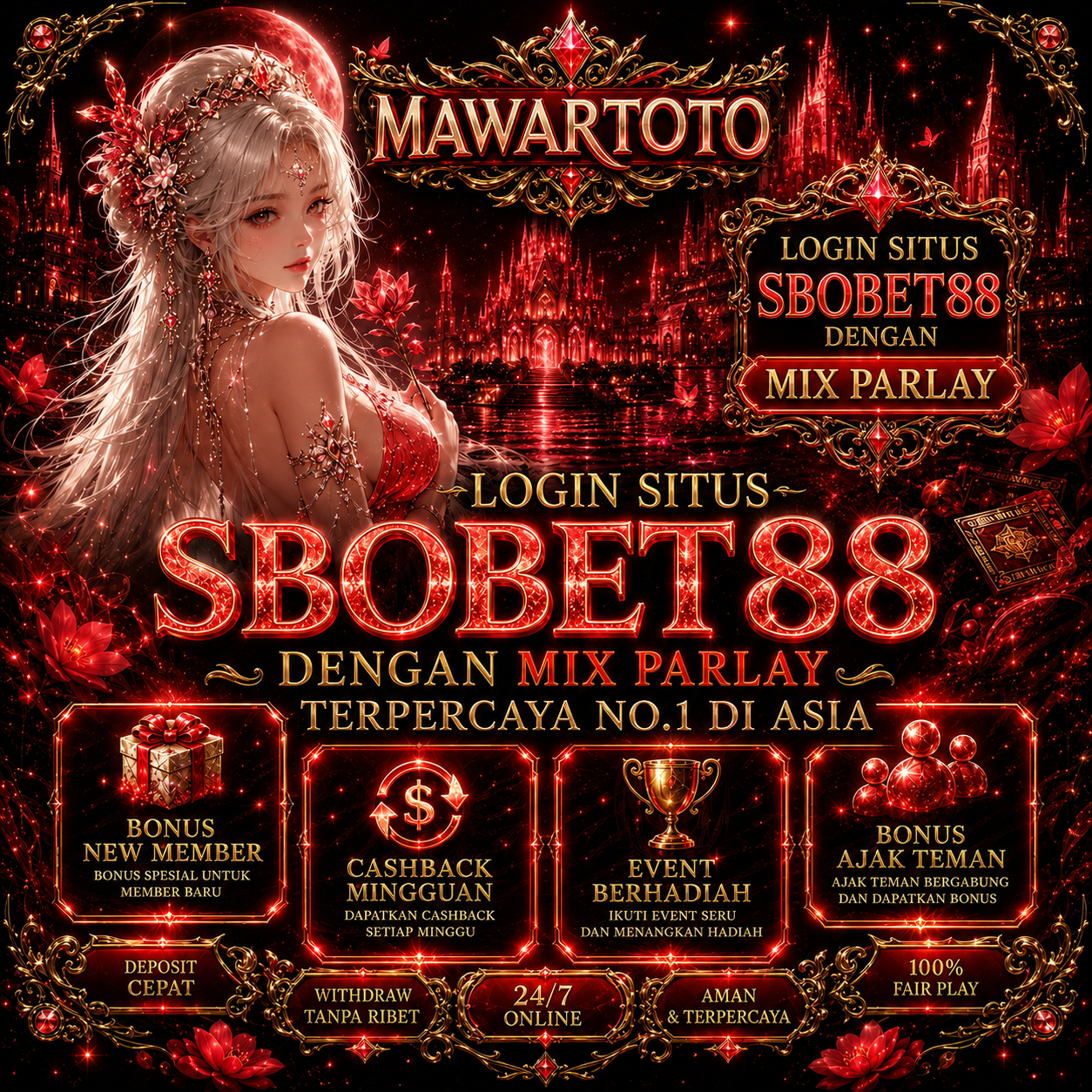 Mawartoto : Login Situs Sbobet88 Dengan Mix Parlay Terpercaya No.1 Di Asia